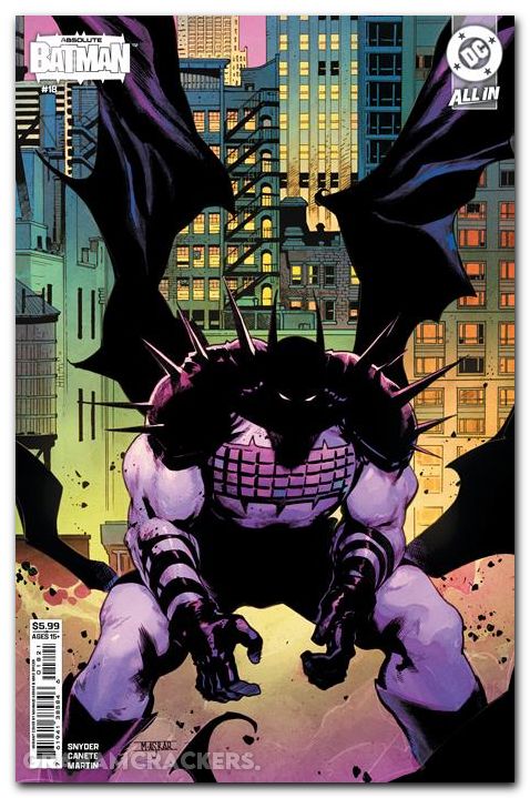 Absolute Batman #18 (2024) cover b asrar variant