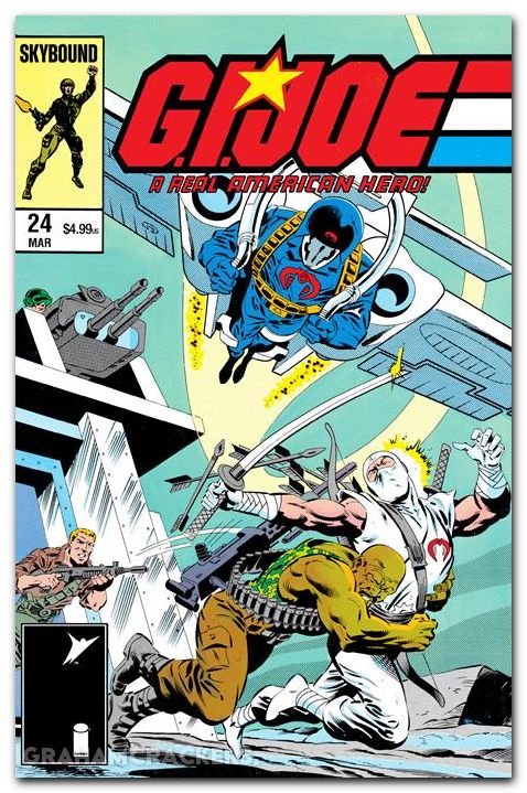 GI Joe A Real American Hero #24 (1982) 2026 hama files edition cover c zeck foil variant