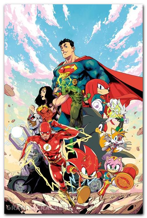DC X Sonic The Hedgehog