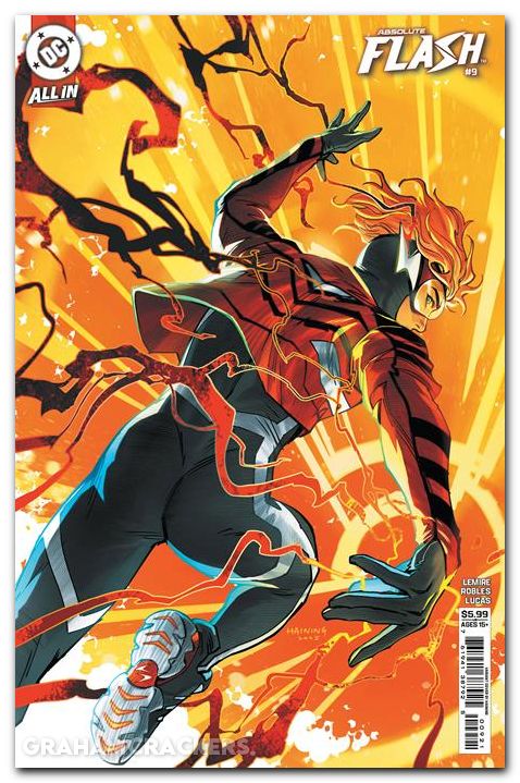 Absolute Flash #9 (2025) cover d haining variant