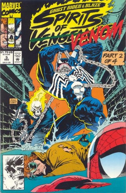 Ghost Rider Blaze Spirits of Vengeance #5 (1992)