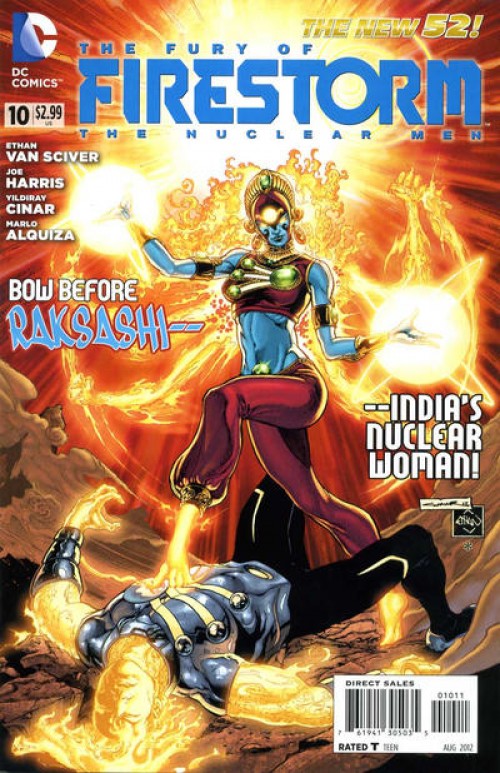 Fury of Firestorm the Nuclear Men #10 (2011)