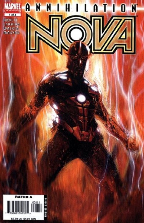 Annihilation Nova #1-4 comic set