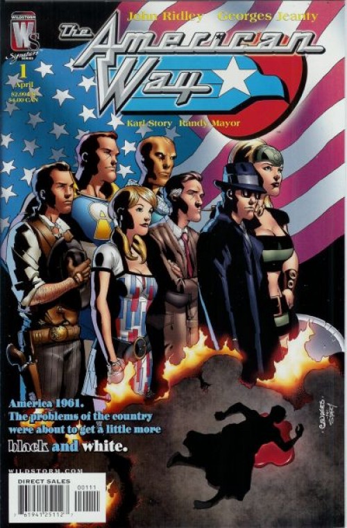 American Way #1-8 comic set