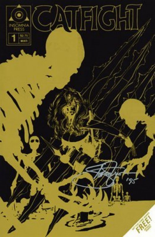 Catfight #1 (1995) signed gold variant