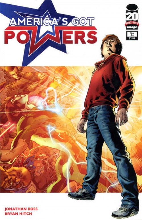 Americas Got Powers #1-7 comic set 