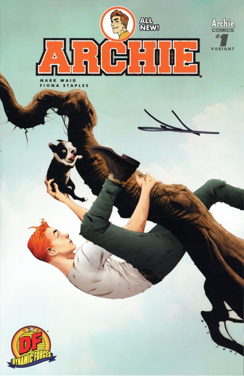 Archie #1 (2015) lee cover dynamic forces signed