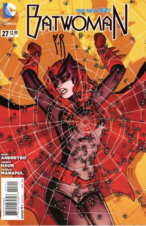 Batwoman #27 (2011) cover a signed