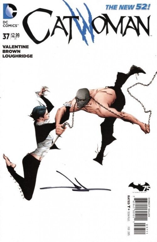 Catwoman #37 (2011) signed