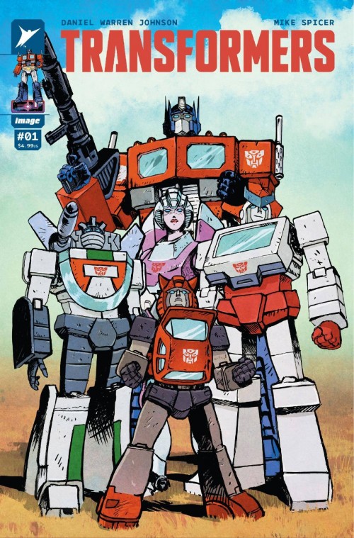Transformers #1 (2023) cover b johnson variant