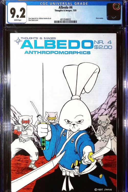 Albedo #4 (1983) CGC 9.2