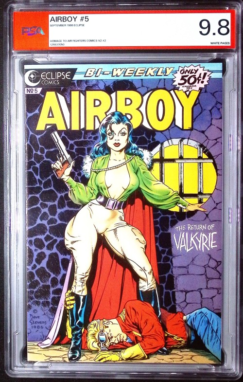 Airboy #5 (1986) PSA 9.8