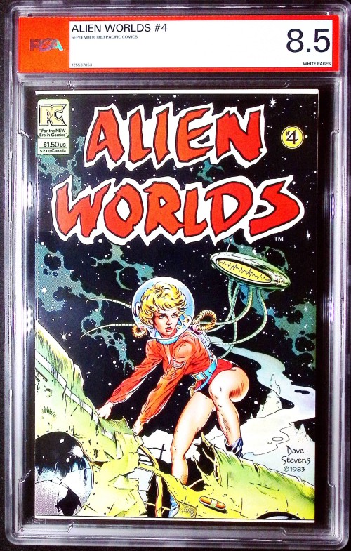 Alien Worlds #4 (1982) PSA 8.5