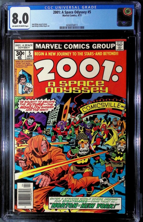 2001 Space Odyssey #5 (1976) CGC 8.0