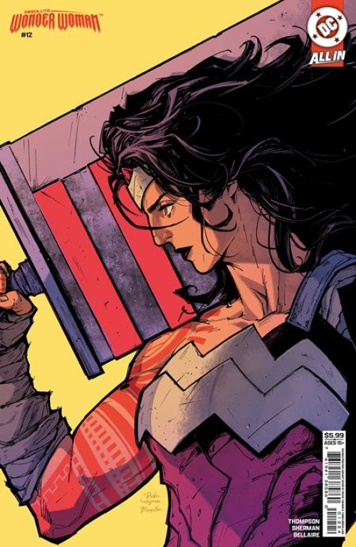 Absolute Wonder Woman #12 (2024) second print cover b yagawa variant