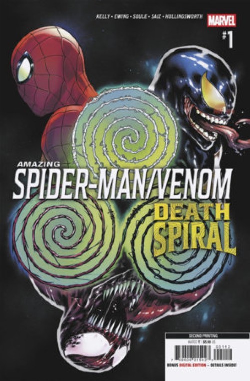 Amazing Spider-Man Venom Death Spiral #1 (2026) second print