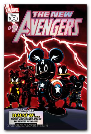 Amazing Spider-Man #25 (2022) soffritti disney 100 new avengers variant
