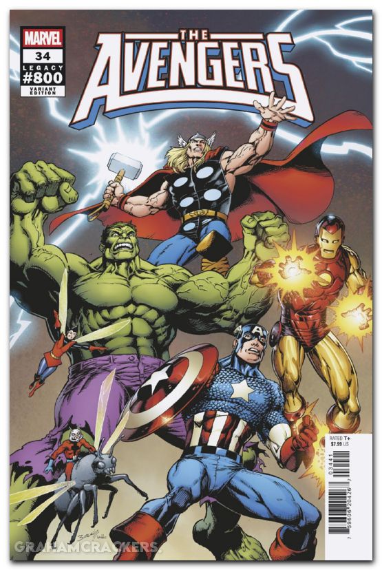 Avengers #34 (2023) bagley spoiler variant
