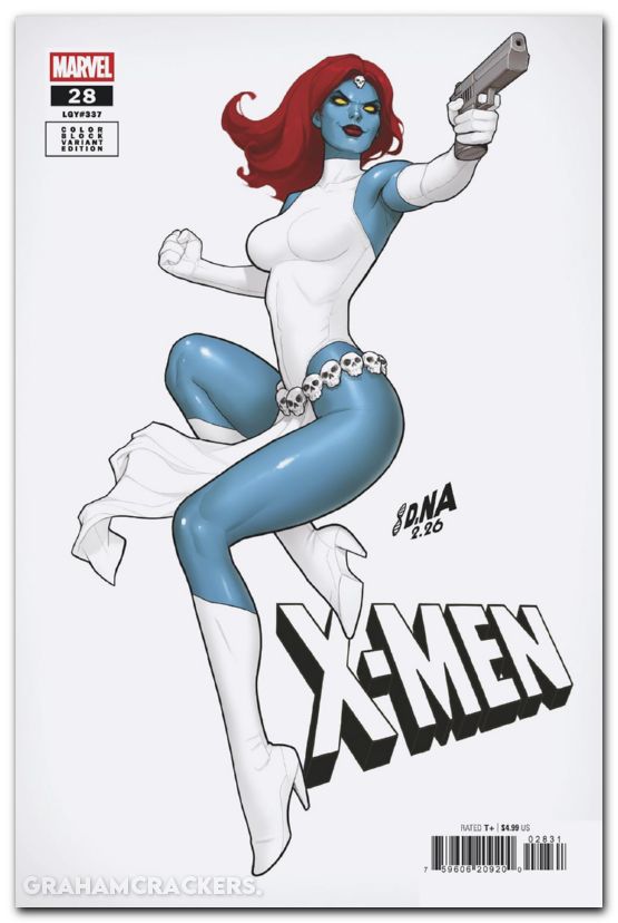 X-Men #28 (2024) nakayama color block white variant