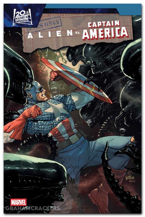 Alien Vs Captain America
