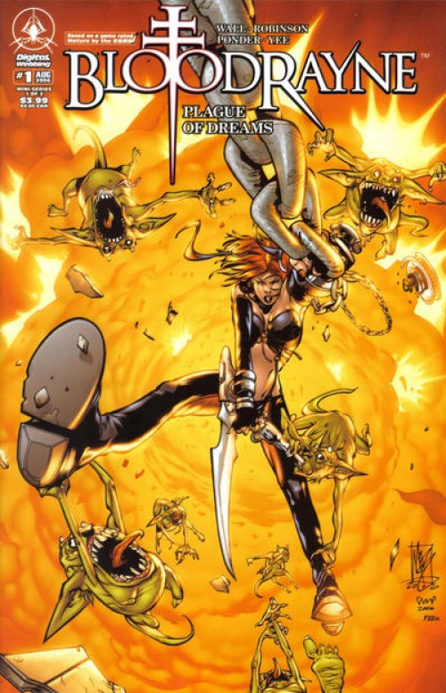 BloodRayne Plague of Dreams #1 (2006) cover a
