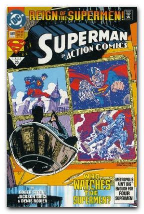 Action Comics #689 (1938) Autographed
