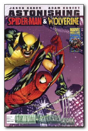 Astonishing Spider-Man Wolverine #1-6 comic set