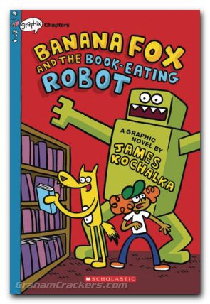 Banana Fox HC GN Vol 02 Book Eating Robot