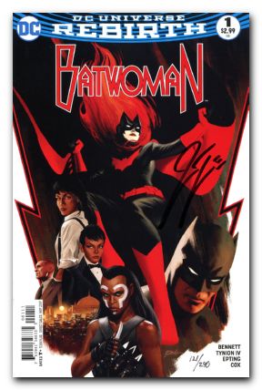 Batwoman #1 (2017) signed dynamic forces edition variant