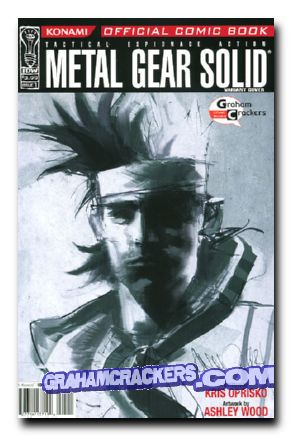 Metal Gear Solid #1 graham crackers comics exclusive variant