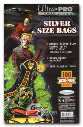 100 Silver Age Comic Bags
