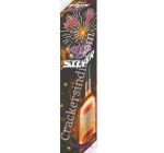 SHINY SILVER 2.5" COMETS FANCY CRACKERS - Image 2