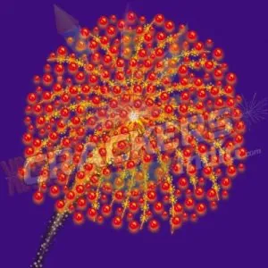 RED RIDER 2.5" COMETS FANCY CRACKERS