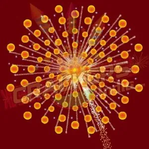 THUNDER 3 1/4" COMETS FANCY CRACKERS
