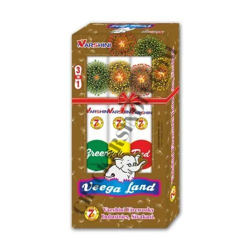 VEEGA LAND (3PCS) - 3 IN 1 CRACKLING - Image 1