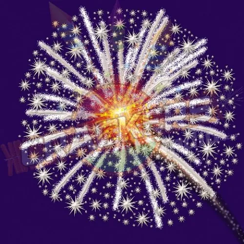 DUAL CORE 4 3/4" COMETS FANCY CRACKERS