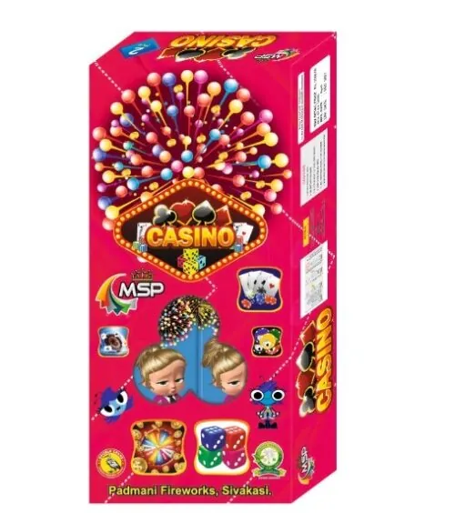 4 "FANCY (2 PCS)- CASINO COMETS FANCY CRACKERS - Image 1